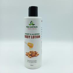 Bips and Bods - Body Lotion - Honey and Almond - Deep Moisturisation